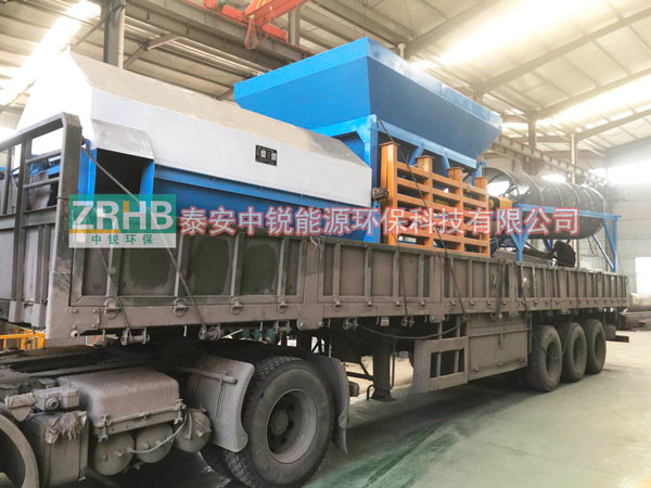 中锐环保：砂石分离机、筛沙机及洗轮机装车发货了