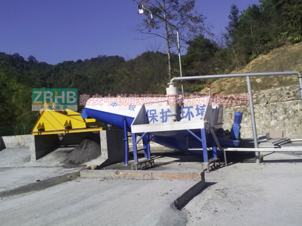 广西沙石分离机工程案例