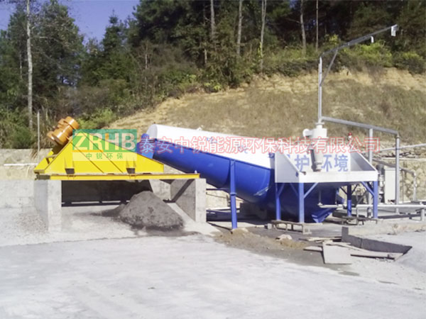 广西沙石分离机工程案例