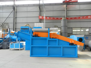 震动砂石分离机是如何工作的