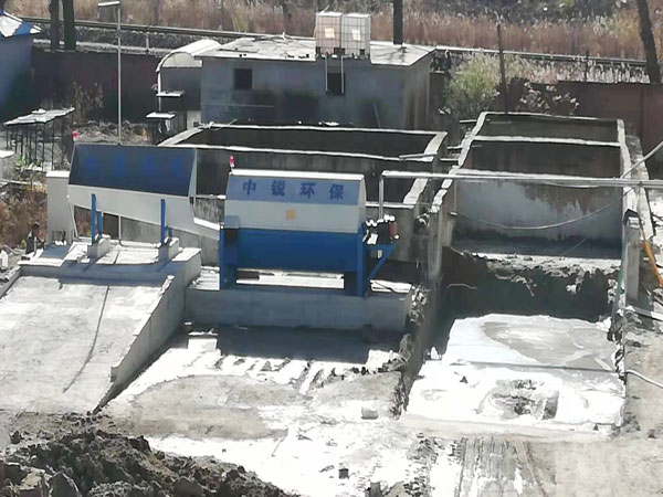 吉林搅拌站砂石分离机安装完工