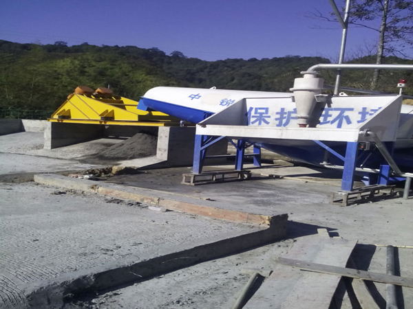 中锐环保砂石分离机使用说明