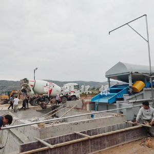 砂石分离机助力搅拌站绿色增效